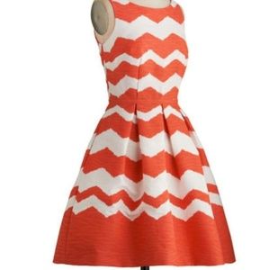 Beautiful chevron pattern dress
